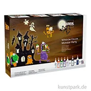Artikelbild des Artikels “KREUL Window Color Set - Monster Party mit 7 Farben + Zubehör “