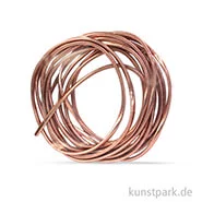 Artikelbild des Artikels “Kunstlederband Metallic flach 3 mm, 2 m Roségold“