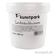 Artikelbild des Artikels “kunstpark Leichtstrukturpaste, Acryl, Weiß, 1 Liter “