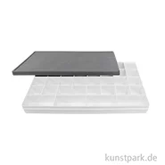 Artikelbild des Artikels “Kunststoffpalette mit Deckel, 36 Farbmulden, 29 x 16 x 2,8 cm “