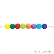 Artikelbild des Artikels “Kunststoffperlen, Rainbow Classic Mix, 6 mm Durchmesser, 80 Stück “