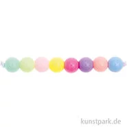Artikelbild des Artikels “Kunststoffperlen, Rainbow Pastell Mix, 10 mm Durchmesser, 24 Stück “