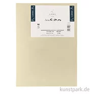Artikelbild des Artikels “Lana COLOUR farbiges Papier, 50 Bogen, 160g, DIN A4 DIN A4 | 146 - Creme“