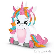 Artikelbild des Artikels “Laternen-Bastelset rund - Einhorn mit umfangreichem Zubehör “