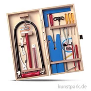 Artikelbild des Artikels “Laubsägegarnitur Komplettset im Holzkasten “
