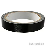 Artikelbild des Artikels “Gewebeklebeband mit guter Handreißbarkeit - Schwarz, Länge 25 m 19 mm“