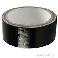 Artikelbild des Artikels “Gewebeklebeband mit guter Handreißbarkeit - Schwarz, Länge 25 m “