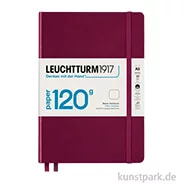Artikelbild des Artikels “Leuchtturm Notizbuch Hardcover - Port Red, 120g Edition, A5, Blanko “