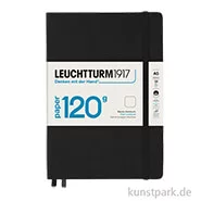 Artikelbild des Artikels “Leuchtturm Notizbuch Hardcover - Schwarz, 120g Edition, A5, Blanko “