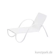 Artikelbild des Artikels “Mini Liege aus Metall, 11 cm Weiß“