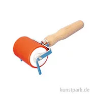 Artikelbild des Artikels “Linol-Farbwalze - Flachstahlbügel, Holzgriff “