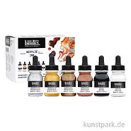 Artikelbild des Artikels “Liquitex Professional ACRYLIC INK Set Metallics mit 6 x 30 ml “