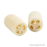 Artikelbild des Artikels “Luffa-Schwamm, Natur, Länge 10 cm, Durchmesser 5,5-8 cm, 2 Stück “