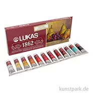 Artikelbild des Artikels “Lukas 1862 Ölfarben Set mit neuen Farben, Limited Edition, 12 x 10 ml “