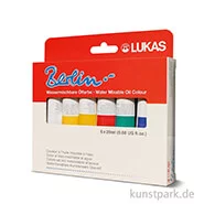 Artikelbild des Artikels “Lukas BERLIN Starter Set mit 6x20 ml Wasser-Ölfarbe “