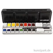 Artikelbild des Artikels “Lukas STUDIO Aquarellkasten 16 halbe Näpfchen, Reserve “