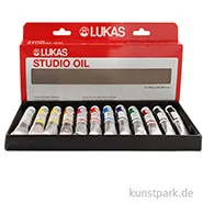 Artikelbild des Artikels “Lukas STUDIO Öl Sortiments-Karton mit 12 Tuben 20 ml “