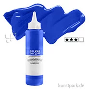 Artikelbild des Artikels “LukasCryl LIQUID Acrylfarbe 250 ml Flasche | 4335 Ultramarin hell“