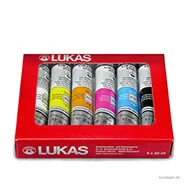 Artikelbild des Artikels “LukasCryl STUDIO Acrylfarben Set, Karton mit 6 x 20 ml Tuben “