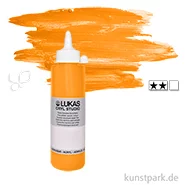 Artikelbild des Artikels “LukasCryl STUDIO Acrylfarbe 250 ml Flasche | 4624 Indischgelb“