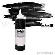 Artikelbild des Artikels “LukasCryl STUDIO Acrylfarbe 250 ml Flasche | 4799 Eisenoxidschwarz“