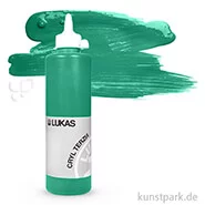 Artikelbild des Artikels “LukasCryl TERZIA Acrylfarbe 500 ml Flasche | 4954 Chromoxidgrün feurig“
