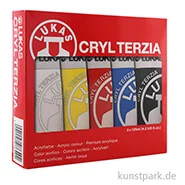 Artikelbild des Artikels “LukasCryl TERZIA Acrylfarben Set, Karton mit 5 x 125 ml Tuben, Classic “
