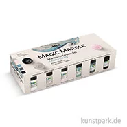 Artikelbild des Artikels “KREUL MAGIC MARBLE Marmorierfarben Set Chalky Living 6x20 ml “
