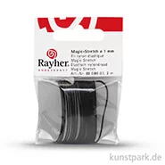 Artikelbild des Artikels “Magic-Stretch Gummifaden - Schwarz 1,0 mm - 2 Meter“