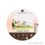 Artikelbild des Artikels “MAGNANI Aquarellblock Rund, Geleimt, 300g, 20 Blatt, 16 cm, Rau “