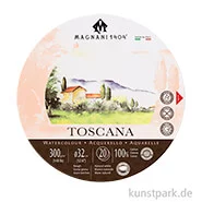 Artikelbild des Artikels “MAGNANI Aquarellblock Rund, Geleimt, 300g, 20 Blatt, 32 cm, Rau “