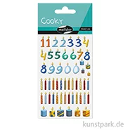 Artikelbild des Artikels “Maildor Cooky Sticker - Zahlen & Party Kerzen “