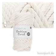 Artikelbild des Artikels “Makramee Baumwoll-Garn 130 g 5 mm | Creme“