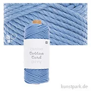 Artikelbild des Artikels “Makramee Baumwoll-Garn Skinny 190 g 3 mm | Skinny Blau“