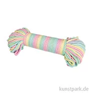 Artikelbild des Artikels “Makramee Garn, Regenbogen, 3 mm Durchmesser, 30 m, ca. 110g “