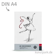 Artikelbild des Artikels “Mal- und Skizzenblock 130g, Kopfleimung DIN A4, 100 Blatt“