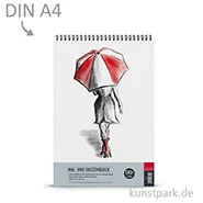 Artikelbild des Artikels “Mal- und Skizzenblock 130g, Spiralbindung DIN A4, 50 Blatt“