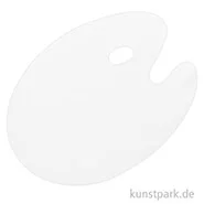 Artikelbild des Artikels “Ovale Malpalette aus transparentem Kunststoff, Größe 30 x 40 cm “