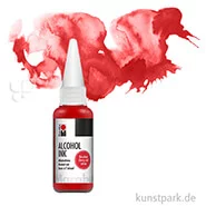 Artikelbild des Artikels “Marabu Alcohol Ink - Alkoholtinte, 20 ml Einzelfarbe | Kirschrot“
