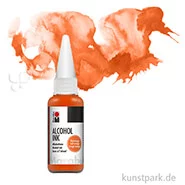 Artikelbild des Artikels “Marabu Alcohol Ink - Alkoholtinte, 20 ml Einzelfarbe | Rotorange“
