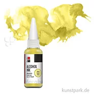Artikelbild des Artikels “Marabu Alcohol Ink - Alkoholtinte, 20 ml Einzelfarbe | Zitron“