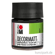 Artikelbild des Artikels “Marabu Decormatt Acryl, Schwarz, 50 ml “