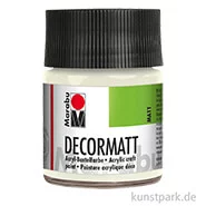 Artikelbild des Artikels “Marabu Decormatt Acryl, Weiß, 50 ml “