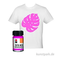 Artikelbild des Artikels “Marabu Textil Neon 15 ml Einzelfarbe | Neon-Pink“