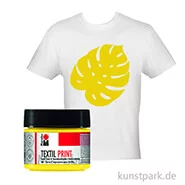Artikelbild des Artikels “Marabu Textil Print Siebdruckfarbe, 100 ml Einzelfarbe | Gelb“