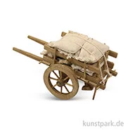 Artikelbild des Artikels “Miniatur Marktkarren mit Stoffen 12,5x8x7 cm “