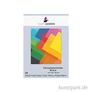 Artikelbild des Artikels “Marpa Jansen Transparentpapier farbig sortiert, extra stark, 20 Blatt DIN A4“