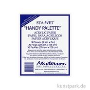 Artikelbild des Artikels “Masterson Sta-Wet Handy - Acrylic Paper, 30 Blatt, 21,6 x 17,8 cm “