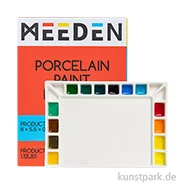 Artikelbild des Artikels “Meeden Porzellanpalette - Eckig, 18 Mischmulden, 14 x 20 cm “