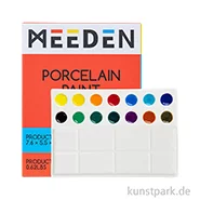 Artikelbild des Artikels “Meeden Porzellanpalette - Eckig, 22 Mischmulden, 14 x 19 cm “